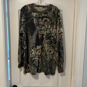 RedHead Mossy Oak Camo XL Long Sleeve Pocket T-Shirt